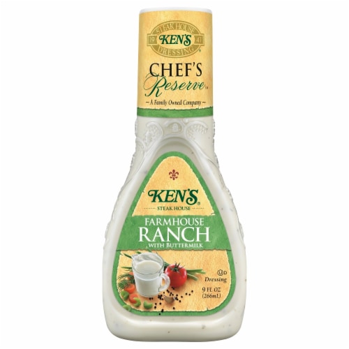 Ken's® Steak House Farmhouse Ranch With Buttermilk Dressing Perspective: front