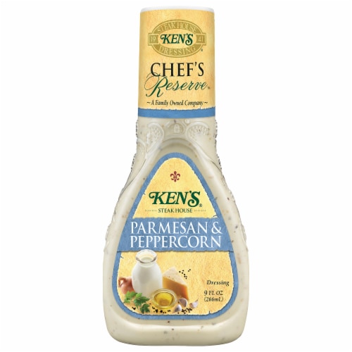 Ken's® Steak House Parmesan & Peppercorn Dressing Perspective: front