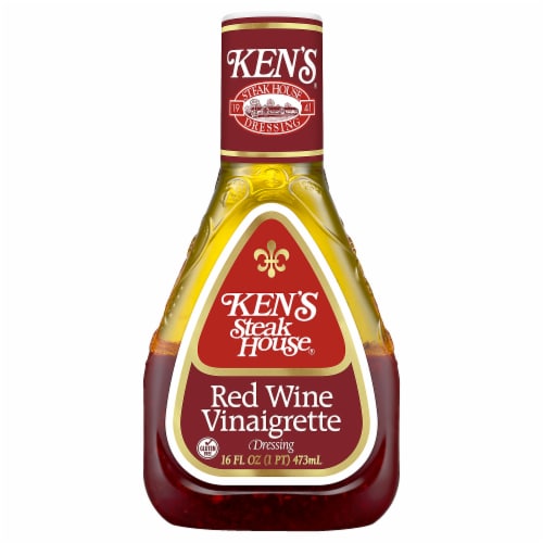Ken's Steak House® Red Wine Vinegar & Olive Oil Dressing Perspective: front