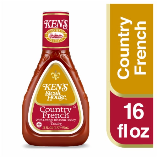 Ken's Steak House® Country French Salad Dressing Perspective: front