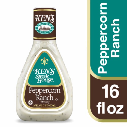 Ken’s Steak House Peppercorn Ranch Salad Dressing 16 fl oz