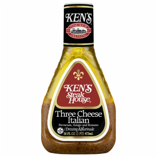 Ken's Steak House® Three Cheese Italian Dressing Perspective: front