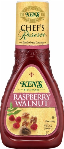 Ken's® Steak House Raspberry Walnut Dressing Perspective: front