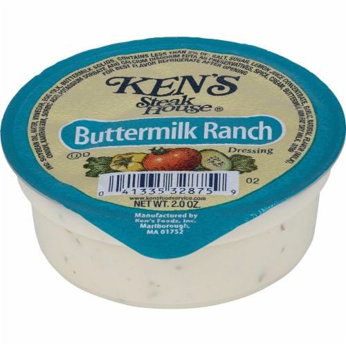 Ken's Steak House Buttermilk Ranch Dressing Perspective: front