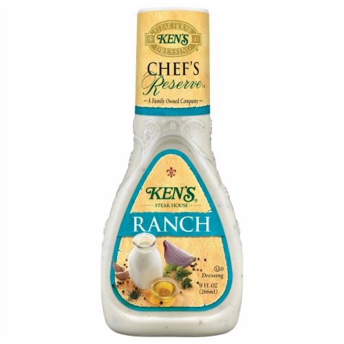 Ken's Steak House Ranch Dressing Perspective: front