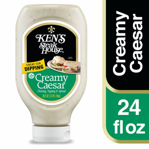 Ken's Steak House® Creamy Caesar Salad Dressing Perspective: front