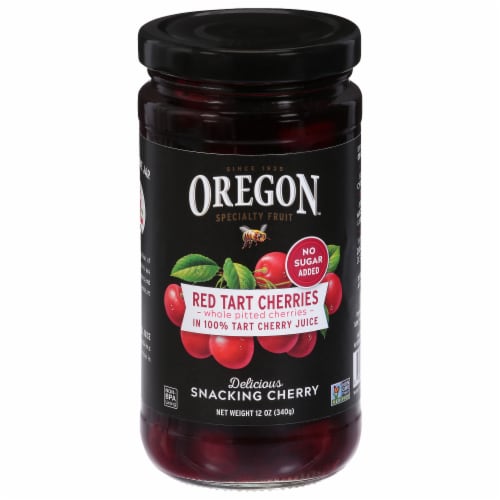 Oregon™ Red Tart Cherries Perspective: front