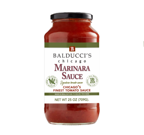 Balducci's Chicago Marinara Signature Tomato Sauce Perspective: front