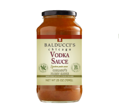 Balducci's Chicago Vodka Signature Pasta Sauce Perspective: front