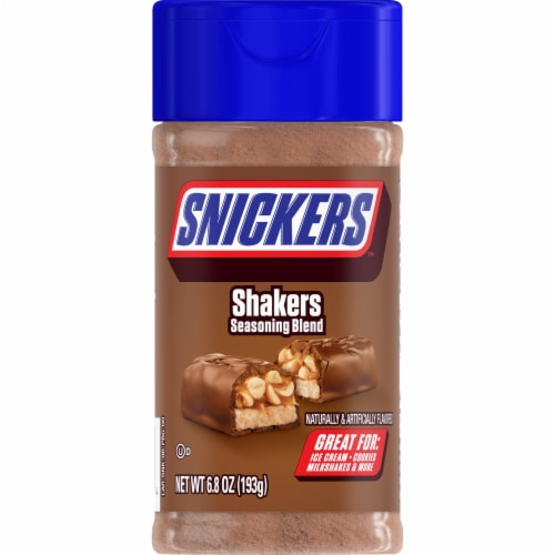 Snickers Shakers Seasoning Blend for Desserts, 9.5 Ounce