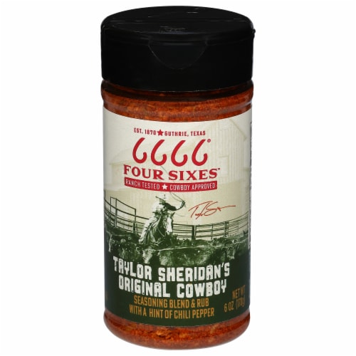 Four Sixes™ Original Cowboy Seasoning Blend Perspective: front