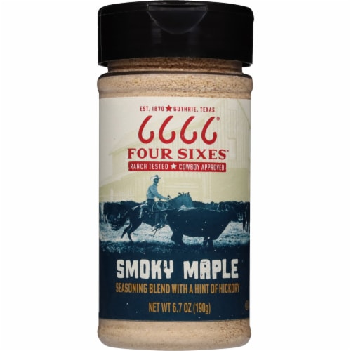 Four Sixes® Smoky Maple Seasoning Blend Perspective: front
