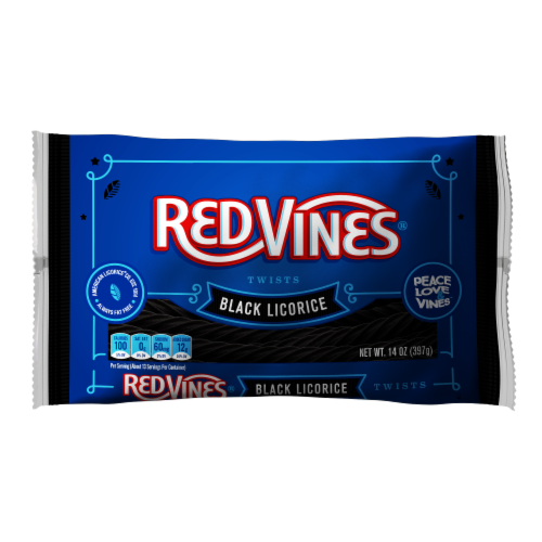 Red Vines® Black Licorice Twists Perspective: front