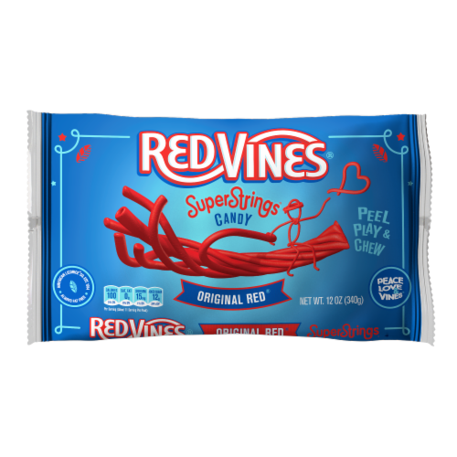 Red Vines® Original Red® Super Strings® Candy Perspective: front