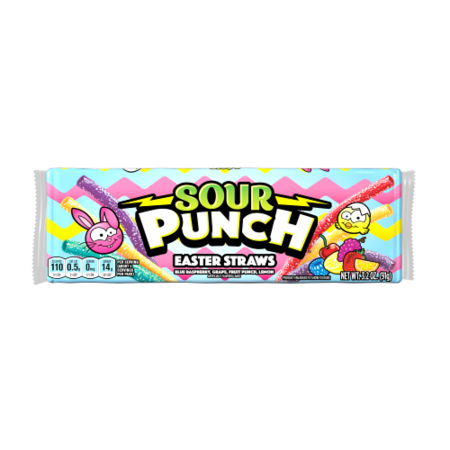 Sour Punch® Easter Straws Perspective: front