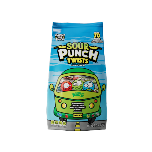 Sour Punch® Twists - Assorted Perspective: front