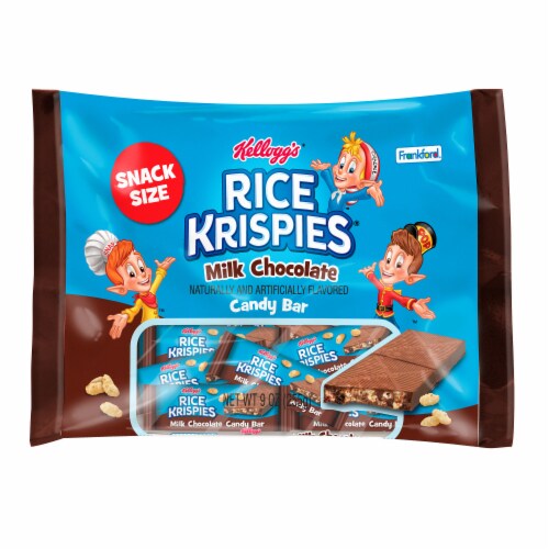 Frankford Rice Krispies Milk Chocolate Candy Bag Perspective: front