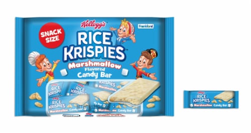 Rice Krispies Marshmallow Bar Halloween Candy Perspective: front