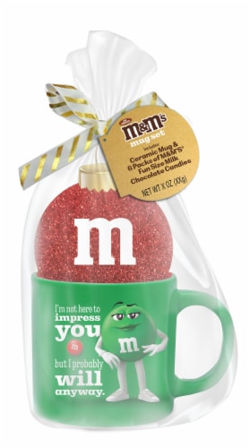 Frankford Candy's M&M Mug - Red Perspective: front