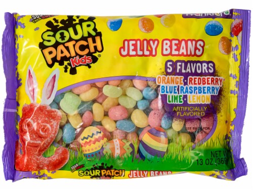 Sour Patch Kids5 Flavors Jelly Beans Perspective: front