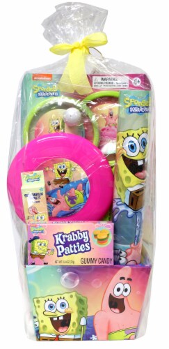SpongeBob Easter Basket Perspective: front