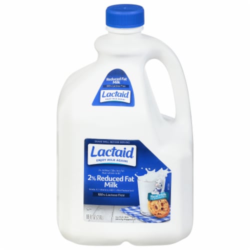Lactaid 100% Lactose Free 2% Reduced Fat Milk Perspective: front