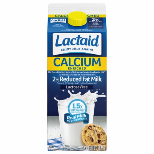 Lactaid® 100% Lactose Free Calcium Fortified 2% Reduced Fat Milk