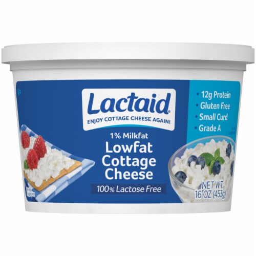 Lactaid Lactose Free Cottage Cheese 16 Oz Kroger