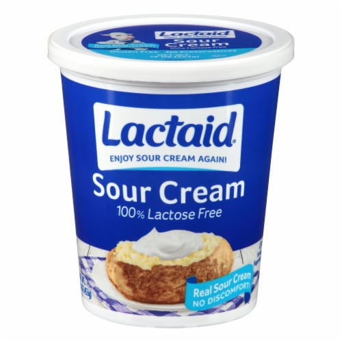 Lactaid® Lactose Free Sour Cream Perspective: front