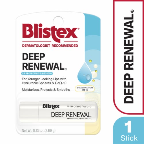 Blistex® Deep Renewal® Lip Balm Perspective: front