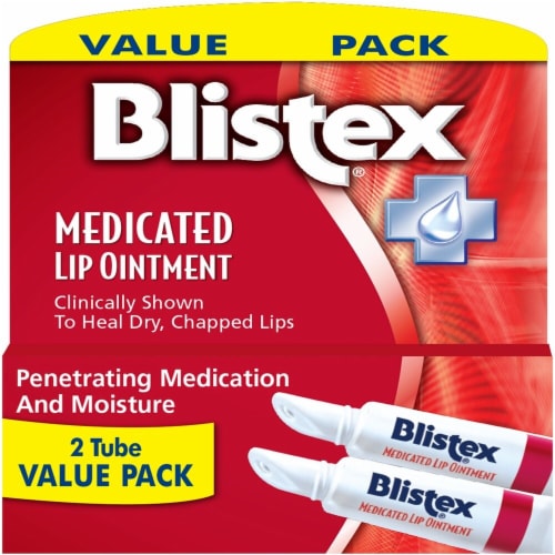 Blistex® Medicated Lip Ointment Value Pack Perspective: front