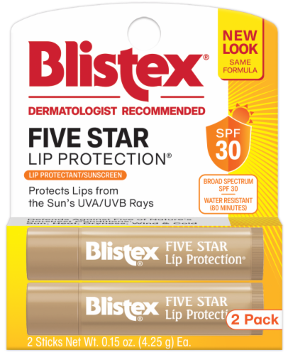 Blistex® Five Star Lip Protection® Perspective: front