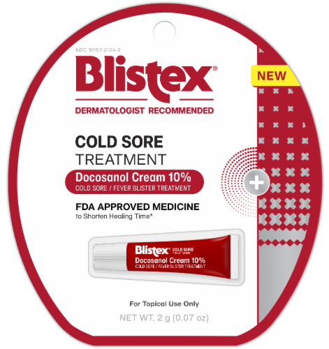 Blistex® Cold Sore Treatment Cream Perspective: front