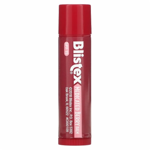 Blistex Lip Balm .15 Oz Berry Perspective: front