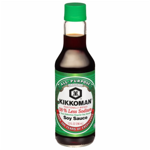 Kikkoman Traditionally Brewed Soy Sauce, 15 fl oz