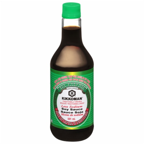 Kikkoman® Low Sodium Soy Sauce Perspective: front