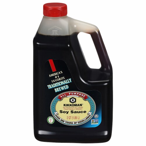 Kikkoman Soy Sauce, 64 oz - Foods Co.