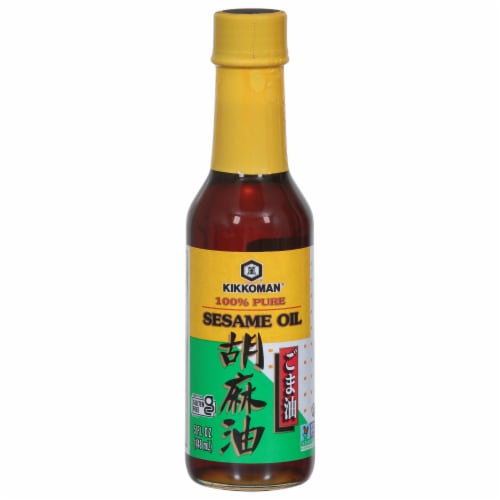 Kikkoman® 100% Pure Sesame Oil Perspective: front