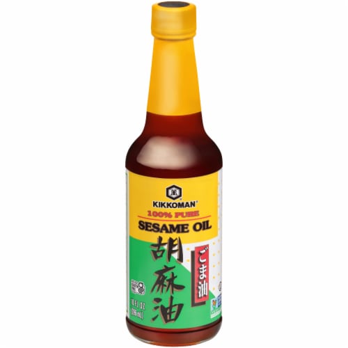 Kikkoman® Sesame Oil Perspective: front