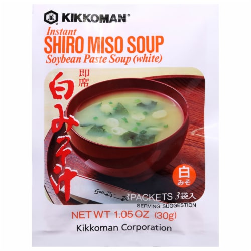 Kikkoman® Instant White Miso Soup Perspective: front