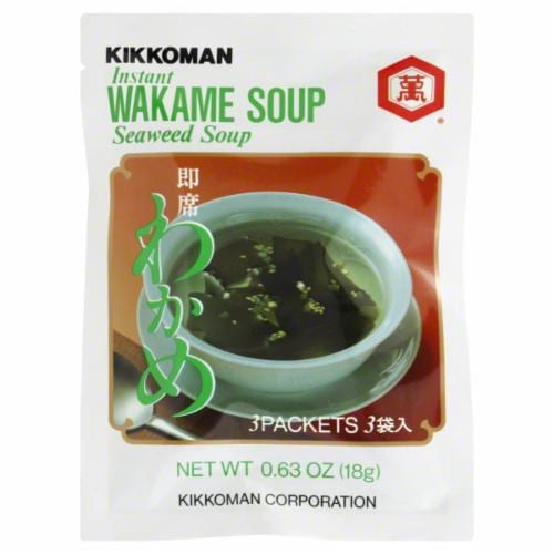 Kikkoman® Wakame Soup Mix Perspective: front