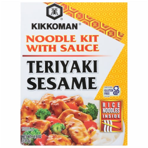 Kikkoman® Teriyaki Sesame Noodle Kit with Sauce Perspective: front
