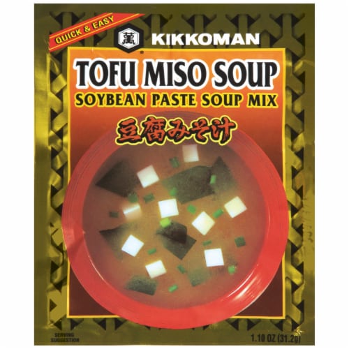 Kikkoman® Tofu Miso Soybean Paste Soup Mix Perspective: front