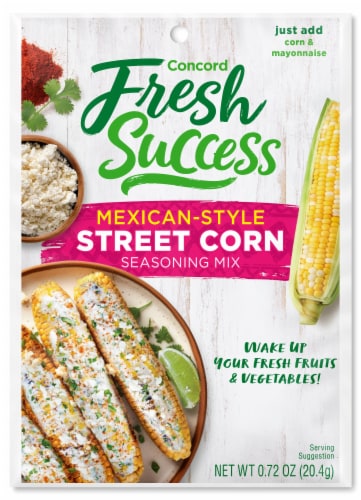 Concord Fresh Success Street Corn Seasoning Mix Perspective: front