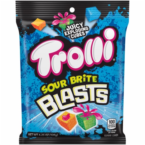 Trolli Sour Brite Blasts Perspective: front
