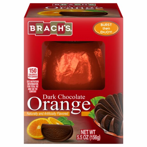 Brach's® Holiday Dark Chocolate Orange Perspective: front