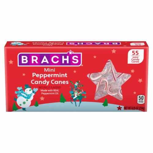 Brach's® Mini Peppermint Candy Canes Perspective: front