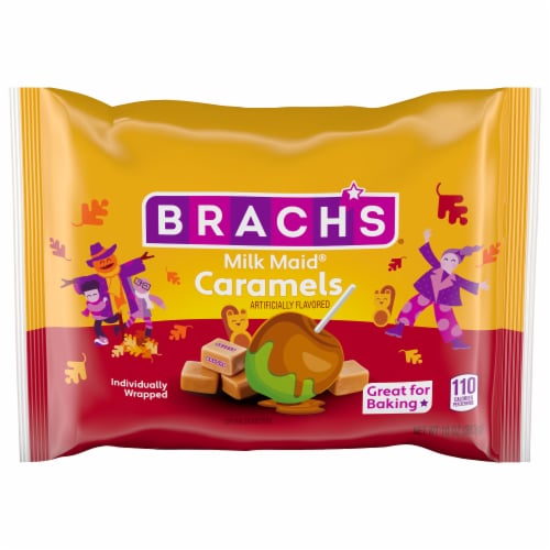 Brach's® Milk Maid® Caramels Halloween Candy Perspective: front