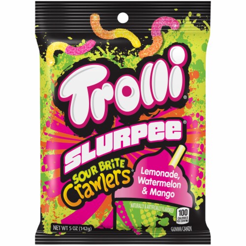 Trolli Slurpee Sour Brite Crawlers Perspective: front
