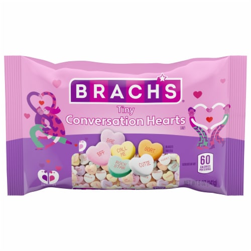Brach's Tiny Conversation Hearts Perspective: front